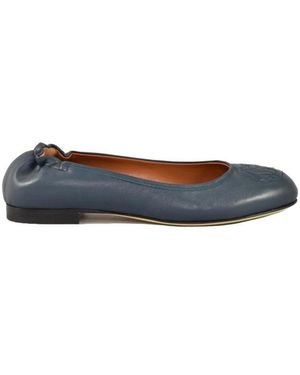 Testoni Ballerinas - Bleu