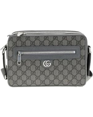 Gucci Gg Crossbody Bag - Grau