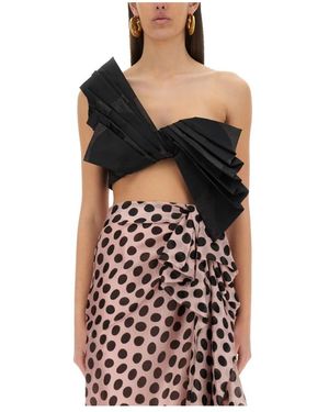 Nina Ricci Sleeveless Tops - Black