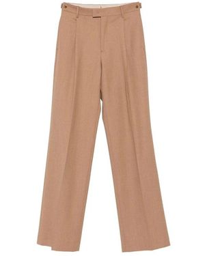 Berwich Wide Trousers - Brown