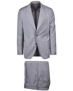 Lardini Single Breasted Suits - Gris