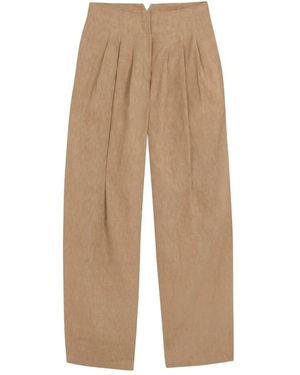 Cortana Wide Trousers - Natural