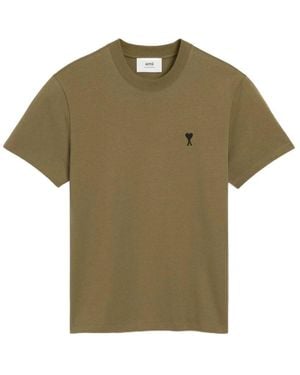 Ami Paris T-Shirts - Vert