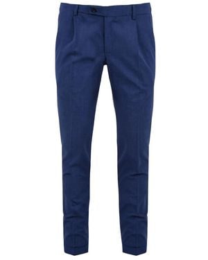 Daniele Alessandrini Slim-Fit Trousers - Blu
