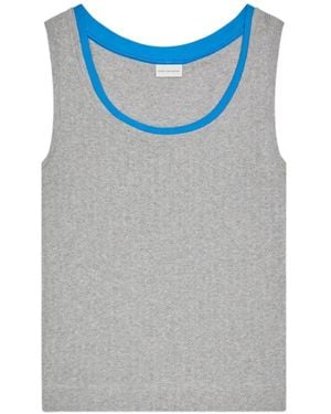Dries Van Noten Sleeveless Tops - Blue