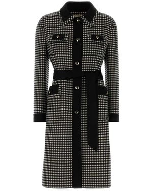 Valentino Garavani Single-Breasted Coats - Noir