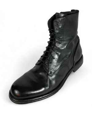 LEMARGO Lace-Up Boots - Nero