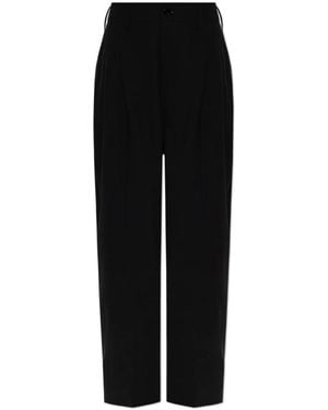 Ami Paris Wide Trousers - Nero