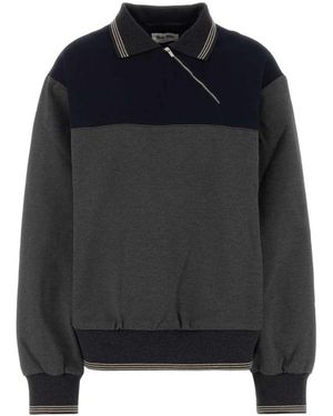 Miu Miu Zip-Throughs - Black