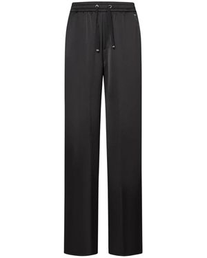 Herno Wide Trousers - Nero