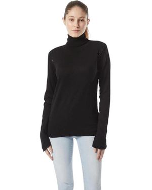 Gas Rollkragenpullover - Schwarz