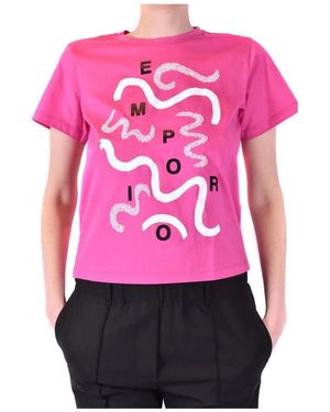 Emporio Armani T-Shirts - Pink
