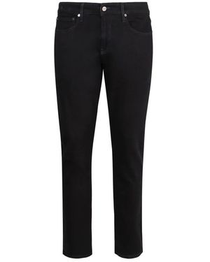 Calvin Klein Slim fit jeans mit cashmere-mix - Schwarz