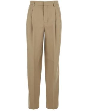 Ami Paris Tapered Trousers - Neutro
