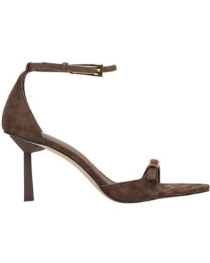 ESTRO High Heel Sandals - Brown
