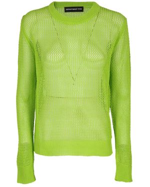 Department 5 Round-Neck Knitwear - Green