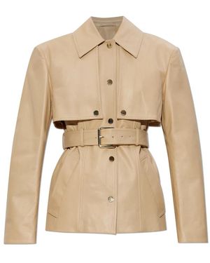 Max Mara Tenzone Lederjacke - Natur