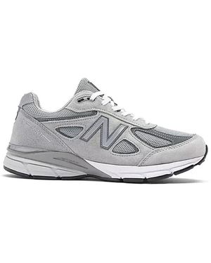 New Balance Graue Sneakers Für Einen Stylischen Look - Weiß