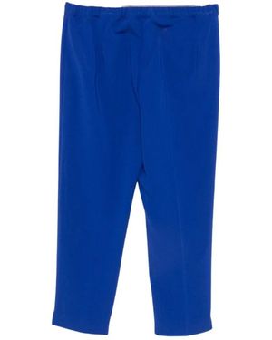 Marina Rinaldi Straight Trousers - Blue