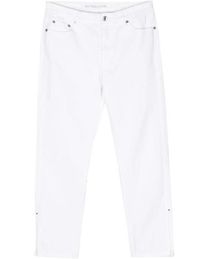 Michael Kors Straight Fit Jeans - White