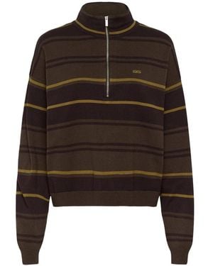 Gestuz Hoodies & Sweatvesten ,Bruin ,Polyester Thalio Pullover