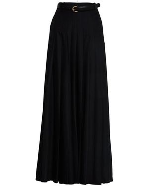 Self-Portrait Maxi Skirts - Zwart