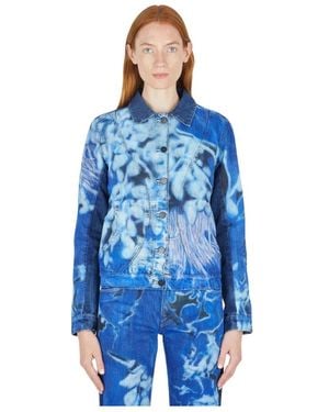 PAULA CANOVAS DEL VAS Denim Jackets - Blue