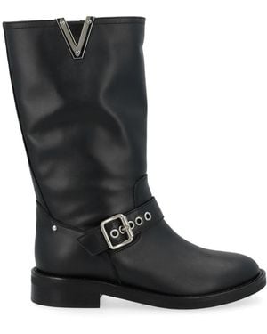 Via Roma 15 High Boots - Black