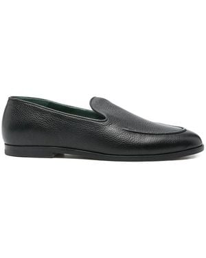 VINNY'S Marcel Loafer Aus Genarbtem Leder - Schwarz