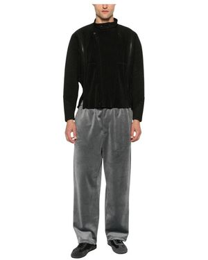 Y-3 Broeken ,Grijs ,M Vc Tp Broeken - Zwart