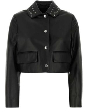 Marni Nappalederjacke - Schwarz