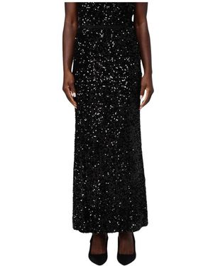 Hanita Maxi Skirts - Negro