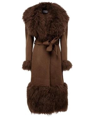 GIUSEPPE DI MORABITO Belted Coats - Brown