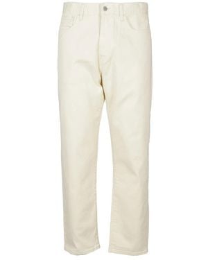 Edwin Straight Trousers - Naturel