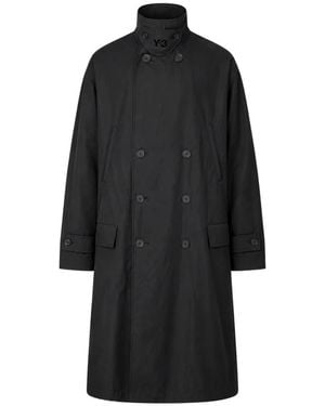 Y-3 Trench Coats - Nero