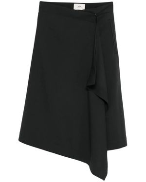 Ami Paris Midi Skirts - Negro
