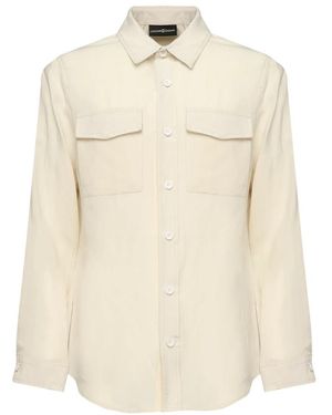 Giuliano Galiano Casual Shirts - Natural