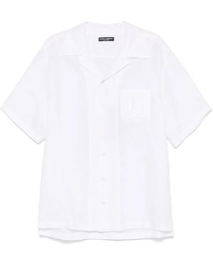 Dolce & Gabbana Short Sleeve Shirts - Bianco