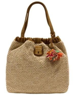 Marc Jacobs Die Sommer Cristina Tote Aus Gewebtem Material - Mettallic