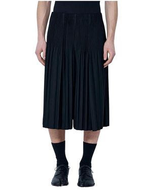 Issey Miyake Cropped Trousers - Nero