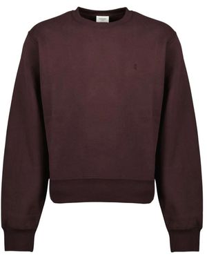 Saint Laurent Sweatshirts - Brown