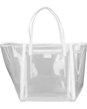 BY FAR Tote Bags - Wit