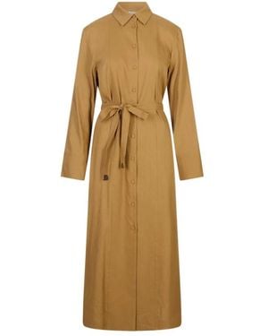 Max Mara Shirt Dresses - Natural