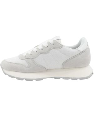 Sun 68 Trainers - White