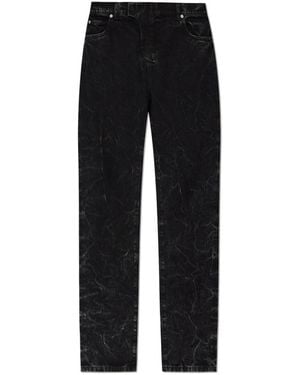 Balmain Jeans Mit Vintage-Effekt - Schwarz