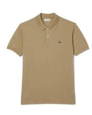 Lacoste Polo Shirts - Natural