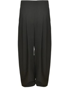 ALESSANDRO VIGILANTE Wide Trousers - Black