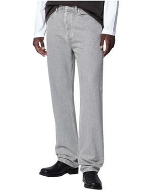 Agolde Straight Fit Jeans - Grey