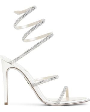 Rene Caovilla High Heel Sandals - Blanco