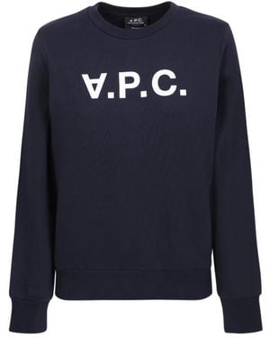 A.P.C. Sweatshirts - Blue